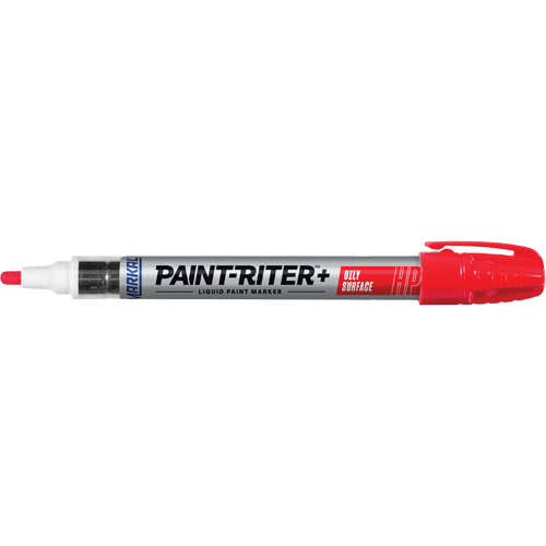 Paint-Riter&reg; + Oily Surface Marker, Liquid, Red Canadian Safety Group Inc.