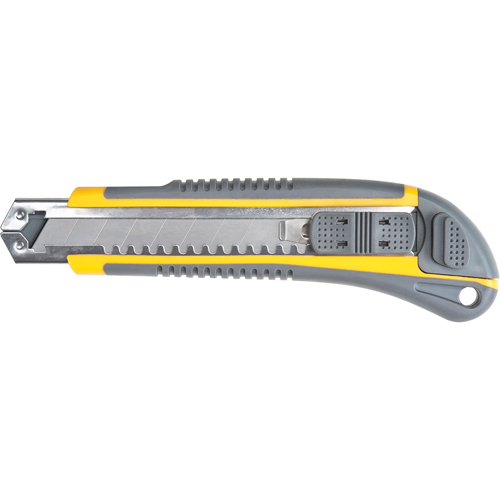 Knife ATK100, 18 mm, Carbon Steel, Rubber Handle Canadian Safety Group Inc.