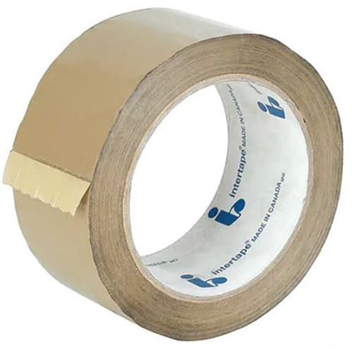 Box Sealing Tape, Hot Melt Adhesive, 1.6 mils, 48 mm (1-22/25") x 50 m (164') Canadian Safety Group Inc.