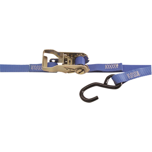 Tendeurs d'arrimage robuste, Crochet en S, 1" , 15' , Charge d'utilisation max. 500 lb (230 kg) Canadian Safety Group Inc.