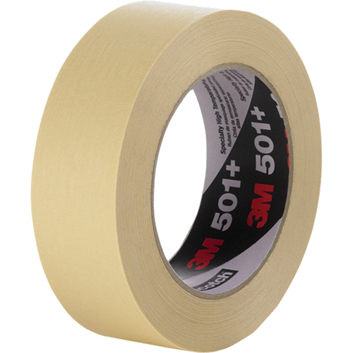 501+ High Temperature Masking Tape, 18 mm (3/4") x 55 m (180'), Tan Canadian Safety Group Inc.