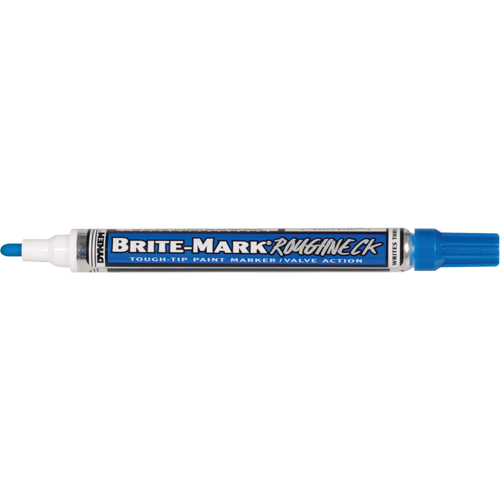 Marqueur RoughNeck Brite-Mark, Liquide, Bleu Canadian Safety Group Inc.