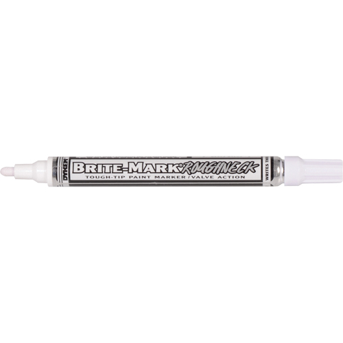 Marqueur RoughNeck Brite-Mark, Liquide, Blanc Canadian Safety Group Inc.