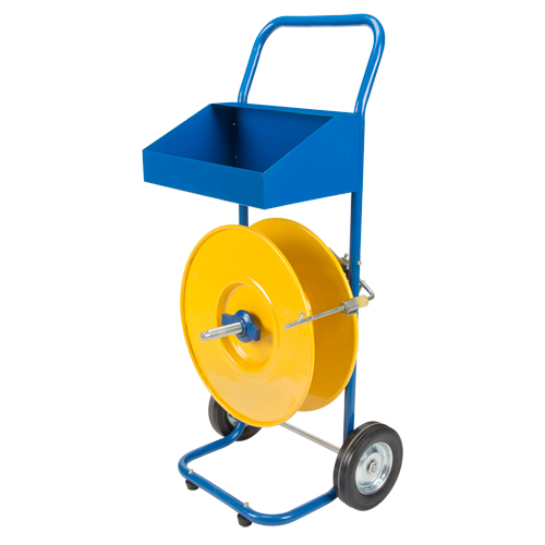 Distributeur de feuillards, Feuillard Polyester/Polypropyl&egrave;ne, Dia de noyau 8", largeur de rouleau 8" Canadian Safety Group Inc.