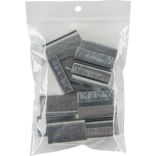 Sacs en poly, Refermable, 4" x 3", 4 mils Canadian Safety Group Inc.