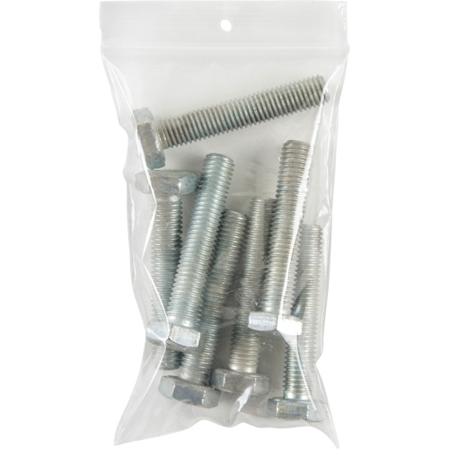 Poly Bags, Reclosable, 5" x 3", 4 mils Canadian Safety Group Inc.