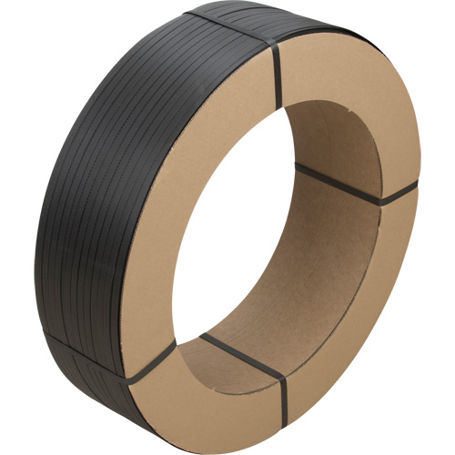 Strapping, Polypropylene, 1/2" W x 7200' L, Black, Manual Grade Canadian Safety Group Inc.