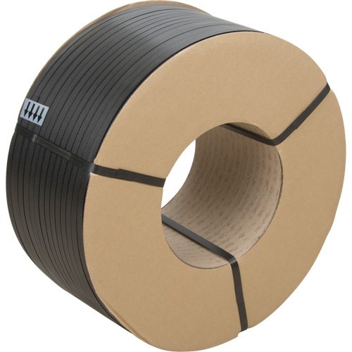 Feuillard, Polypropyl&egrave;ne, 1/2" la x 7200' lo, Noir, Calibre Manuel Canadian Safety Group Inc.