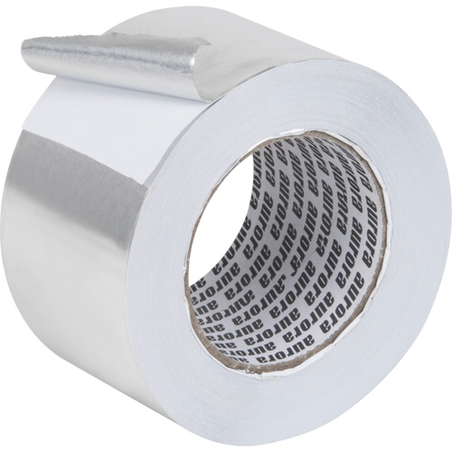 Aluminum Foil Tape, 1.5 mils Thick, 72 mm (3") x 45.7 m (150') Canadian Safety Group Inc.