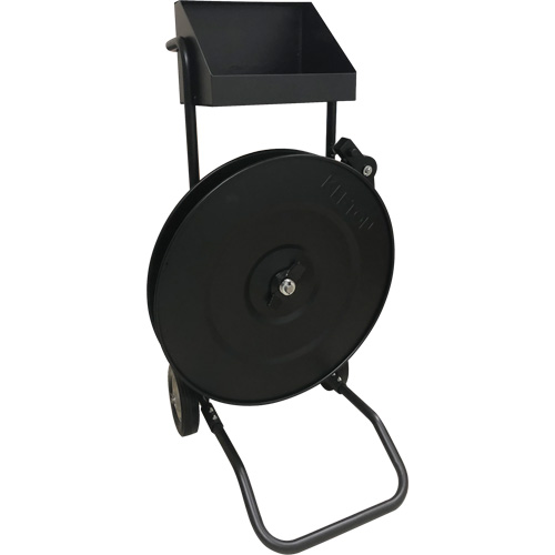 Strapping Dispenser, Polyester/Steel/Polypropylene Straps, 16"/8" Core Dia., 3"/8"/6" Roll Width Canadian Safety Group Inc.