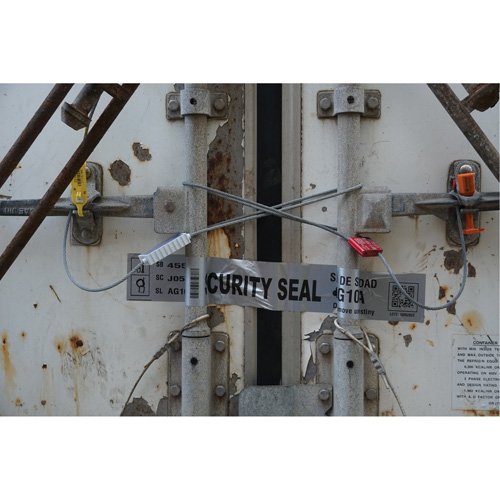 Scell&eacute;s de haute s&eacute;curit&eacute;, 12", M&eacute;tal, Scell&eacute; &agrave; c&acirc;ble Canadian Safety Group Inc.