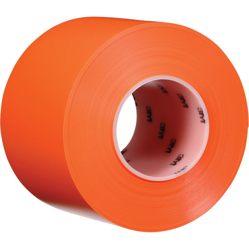 Durable Floor Marking Tape 971, 4" x 108', Vinyl, Orange Canadian Safety Group Inc.