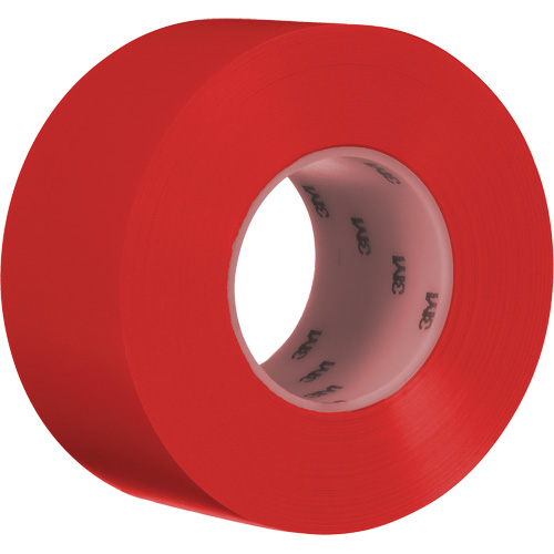 Durable Floor Marking Tape 971, 3" x 108', Vinyl, Red Canadian Safety Group Inc.