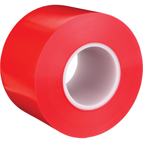 Durable Floor Marking Tape 971, 4" x 108', Vinyl, Red Canadian Safety Group Inc.