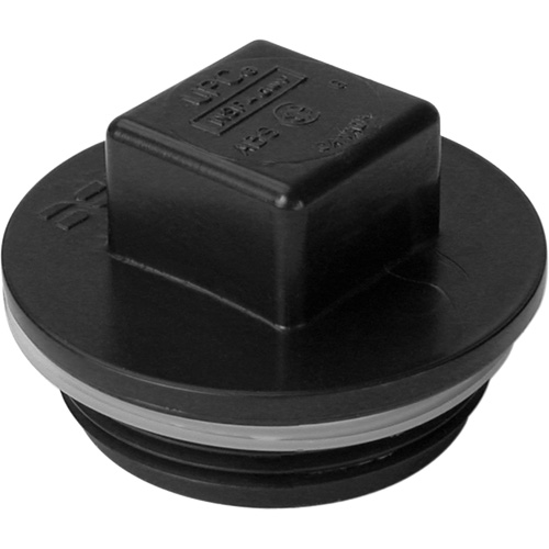 Bouchon filet&eacute;, Regard de nettoyage, 1-1/4" dia., Plastique Canadian Safety Group Inc.