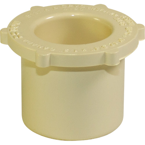 Flowguard Gold&reg; Pipe Bushing, 3/4" x 1/2", Spigot x Hub, CPVC Canadian Safety Group Inc.