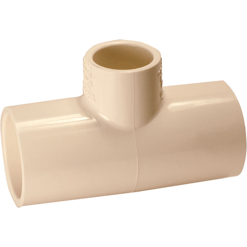 Flowguard Gold&reg; Tee Fitting, Reducing, CPVC, 1" x 1/2" x 1/2" Canadian Safety Group Inc.