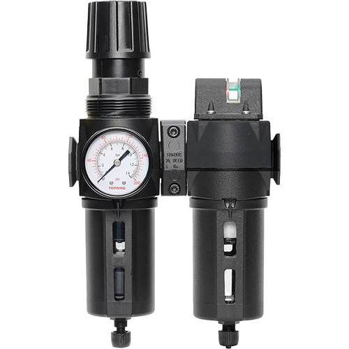 Manual Drain Filter, Regulator & Coalescing Filter with Standard Bowl Modulair 300, 1/4" NPT, 150 PSI, 5.1 fl. oz. Capacity Canadian Safety Group Inc.