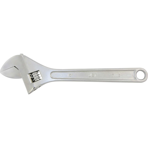 AW-15 Adjustable Wrench, 15" L, 1-7/8" Max Width, Chrome Canadian Safety Group Inc.