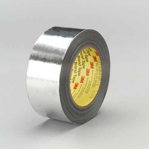 High-Temperature Aluminum Foil/Glass Cloth Tape, 12 mm (1/2") W x 33 m (108') L Canadian Safety Group Inc.