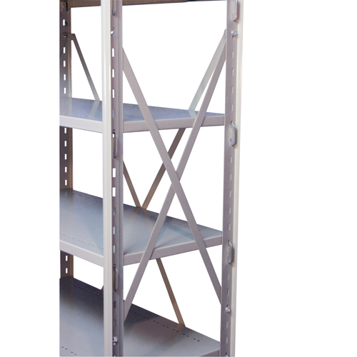Croisillons arri&egrave;res pour rayonnage enclenchable Interlok Canadian Safety Group Inc.