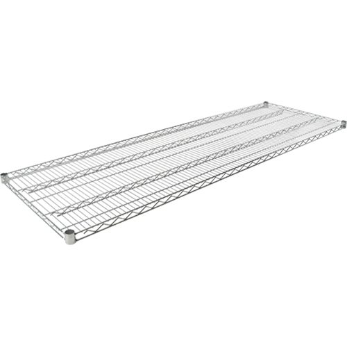 Wire Shelf for Heavy-Duty Chromate Wire Shelving, 72" W x 18" D, 600 lbs. Capacity Canadian Safety Group Inc.