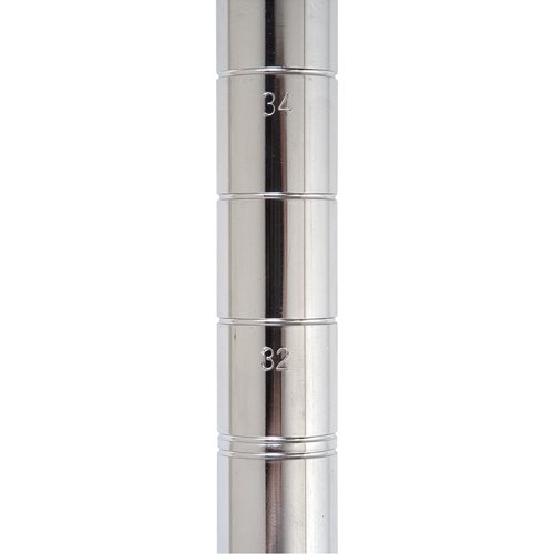 Heavy-Duty Chromate Wire Shelving Post, 54" H Canadian Safety Group Inc.