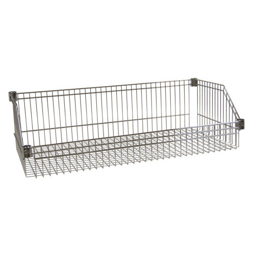 Wire Basket Shelf, 18" W x 36" D, 400 lbs. Capacity Canadian Safety Group Inc.