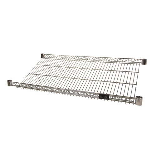 Wire Slanted Shelf, 18" W x 36" D, 400 lbs. Capacity Canadian Safety Group Inc.
