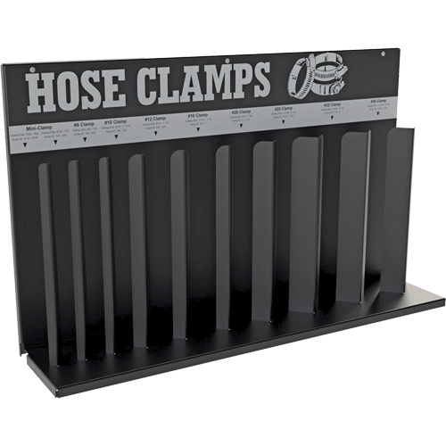 Support de rangement pour 10 colliers de serrage pour tuyaux flexibles Canadian Safety Group Inc.