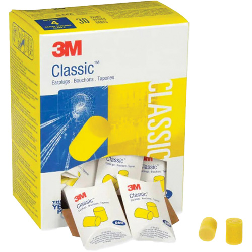 E-A-R Classic Earplugs, Pair - Pillow Pack Canadian Safety Group Inc.