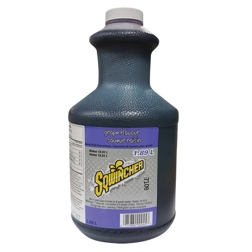 Sqwincher Boisson de r&eacute;hydratation, Concentr&eacute;, Raisin Canadian Safety Group Inc.