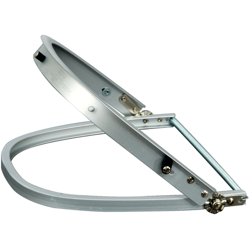 Support de visi&egrave;re en aluminium pour casques &agrave; fentes de North Canadian Safety Group Inc.
