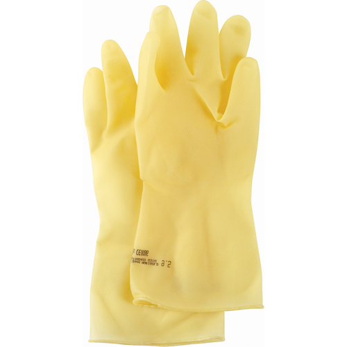 Featherweight Plus Gloves, Size Medium/8, 13" L, Rubber Latex, 17-mil Canadian Safety Group Inc.