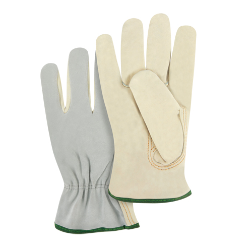 Split Back Driver's Gloves, Medium, Grain Cowhide Palm Canadian Safety Group Inc.