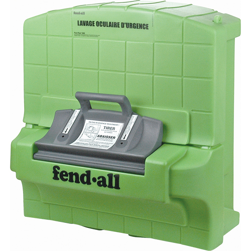 French Instructions for Fendall Pure Flow 1000&reg; Eyewash Station, Gravity-Fed, 7 gal. Capacity, Meets ANSI Z358.1 Canadian Safety Group Inc.