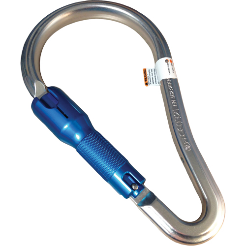 Mousquetons Miller, Aluminium, Capacit&eacute; 403 lb Canadian Safety Group Inc.