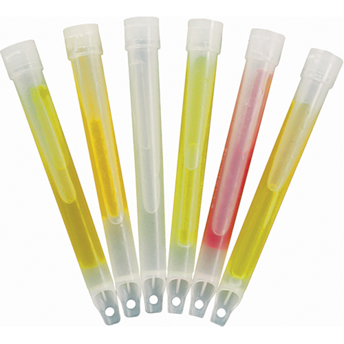 B&acirc;tons de s&eacute;curit&eacute; luminescents Cyalume 6", Rouge, Dur&eacute;e 30 min Canadian Safety Group Inc.