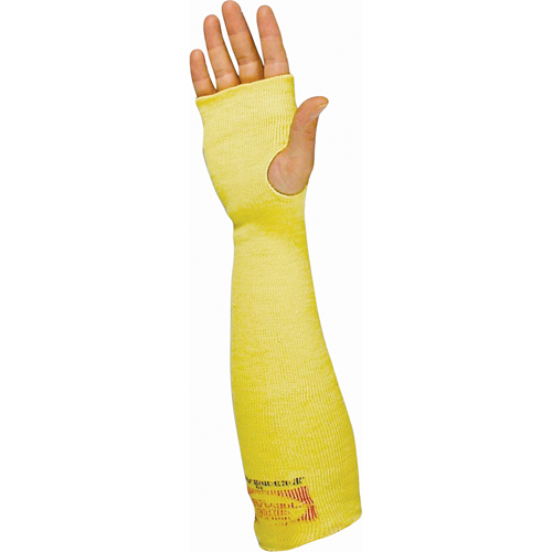 Manchettes, Kevlar, 10", ANSI/ISEA 105 niveau 3, Jaune Canadian Safety Group Inc.