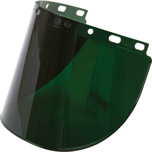 High Performance&reg; Faceshield, Propionate, Green Tint Canadian Safety Group Inc.