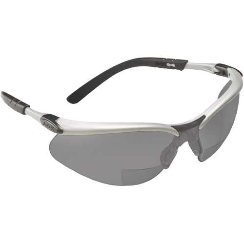 Lunettes de s&eacute;curit&eacute; BX avec verres de lecture, Antibu&eacute;e, Grise/fum&eacute;e, Dioptrie 1,5 Canadian Safety Group Inc.