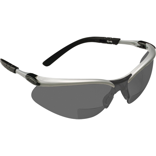 Lunettes de s&eacute;curit&eacute; BX avec verres de lecture, Antibu&eacute;e, Grise/fum&eacute;e, Dioptrie 2,5 Canadian Safety Group Inc.