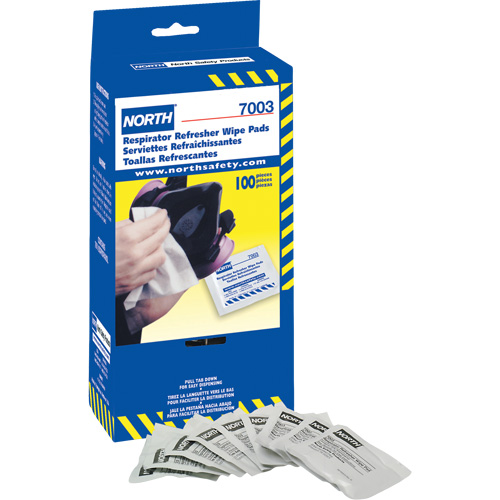 North&reg; Respirator Refresher Towelettes, Wipes Canadian Safety Group Inc.