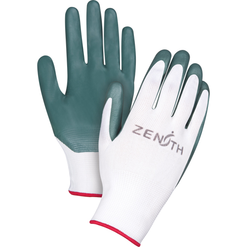 Gants enduits l&eacute;gers, 11/2T-Grand, R&ecirc;vetement Nitrile, Calibre 13, Enveloppe en Polyester Canadian Safety Group Inc.