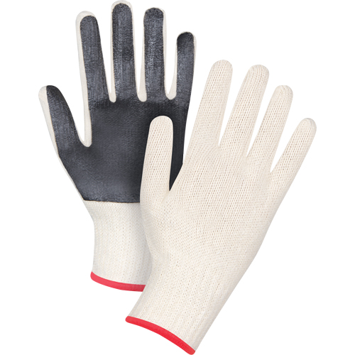 Gants en tricot &agrave; paume enduite, Poly/coton, Un c&ocirc;t&eacute;, Calibre 7, Petit Canadian Safety Group Inc.