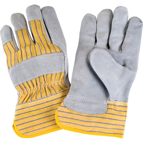 Premium Rugged Fitters Gloves, Large, Split Cowhide Palm, Cotton Inner Lining Canadian Safety Group Inc.