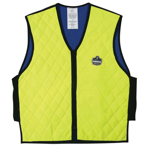 Chill-Its&reg; 6665 Wet Evaporative Cooling Vests, Medium, High Visibility Lime-Yellow Canadian Safety Group Inc.