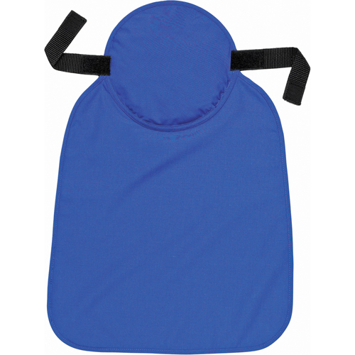 Tampons  et voiles pour le cou refroidissants pour casque de s&eacute;curit&eacute; Chill-Its 6717, Bleu Canadian Safety Group Inc.