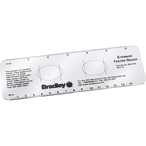 Eyewash Test Gauges Canadian Safety Group Inc.