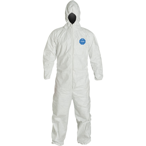 Hooded Coveralls, 2X-Large, White, Tyvek&reg; 400 Canadian Safety Group Inc.